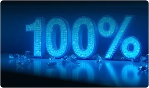 100% DEPOSIT MATCH